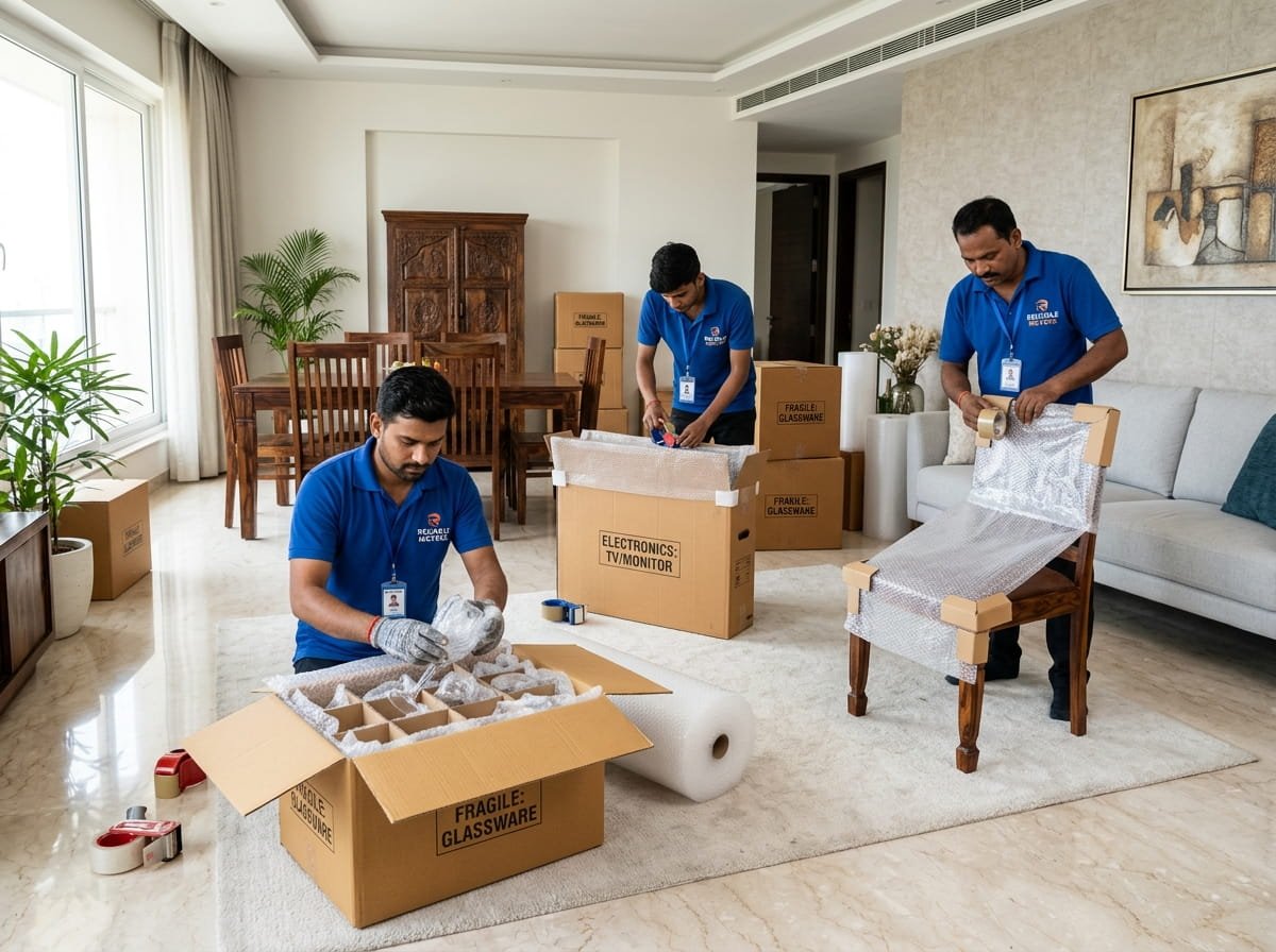 Swami Transport Corporation Packers & Movers 5-Layer Military Grade Packaging Nagpur